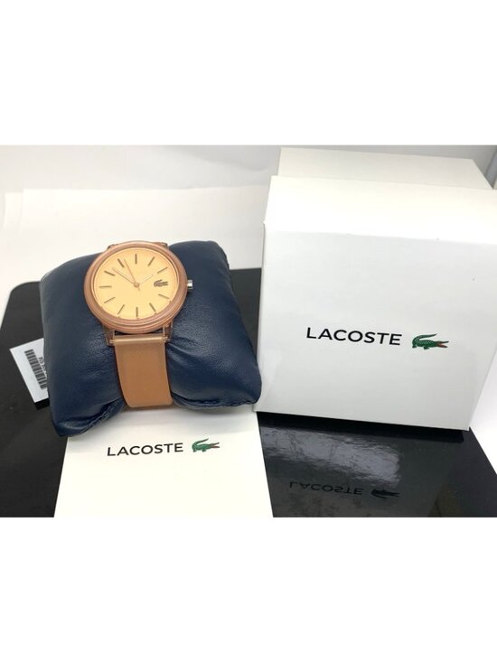 Lacoste Women\'s Watch 2001361 Quartz Orange Dial Rubber Strap 36mm main image 9